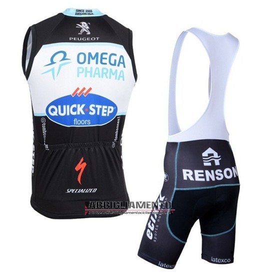 Gilet Antivento Quick Step Floors 2019 Nero Bianco - Clicca l'immagine per chiudere